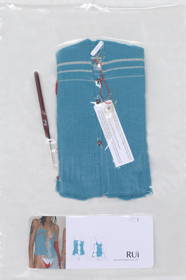 rui tights R005 stitching white stripes